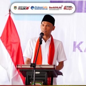 Wabup Muratara H. Junius Wahyudi Hadiri Peresmian SMA Negeri Ketapat Bening