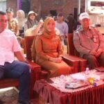 Wakil Wali Kota Pagar Alam Hj. Bertha, Mengikuti Zoom Meeting Gerakan Tanam Padi Serempak OPLAH