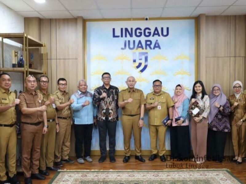 Wali Kota Lubuk Linggau H.Rachmat Hidayat Terima Entry Meeting Audit Kinerja BPK RI