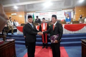 Rapat Paripurna Pelantikan Siswo Pranoto Jadi Wakil Ketua I DPRD Kabupaten Empat Lawang