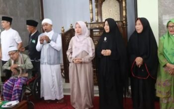 Wakil Wali Kota Pagar Alam Hj. Bertha Menghadiri Peringatan Maulid Nabi Muhammad SAW