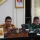 Perkuat Sinergi Walikota Pagar Alam Terima Tim Penyuluh Karhutla Mabes TNI