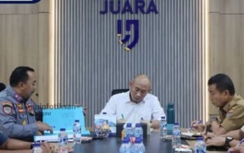 Wali Kota Lubuk Linggau Terima Audiensi Tim Pengawas dan Pembinaan Juru Parkir Dishub