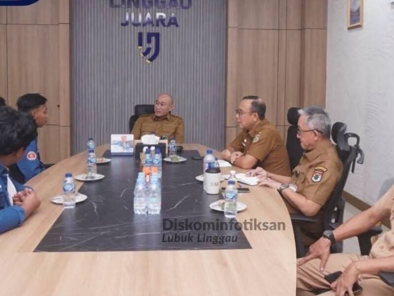 Wali Kota Lubuk Linggau Terima Audiensi Forum Mahasiswa Silampari Provinsi Bengkulu