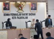 Paripurna X Sidang ke-2 DPRD Kota Pagar Alam Penyampaian Pandangan umum Fraksi-fraksi DPRD Pembahasan KUPA dan PPASP