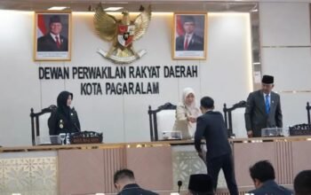 Paripurna X Sidang ke-2 DPRD Kota Pagar Alam Penyampaian Pandangan umum Fraksi-fraksi DPRD Pembahasan KUPA dan PPASP