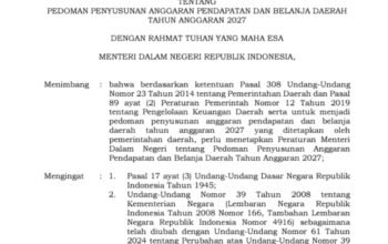 Permendagri 17 Tahun 2026 Melarang Lembaga Vertikal TNI Polri Dan Kejaksaan Menerima Hiba APBD
