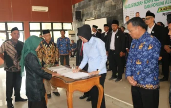 Wakil Bupati Lahat Widia Ningsih Hadiri Pelantikan MD KAHMI