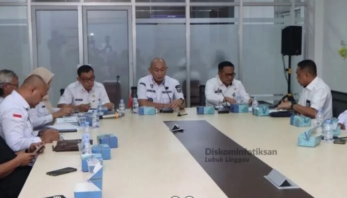 Wali Kota Lubuk Linggau Pimpin Rapat Monev Pengembangan Perumahan